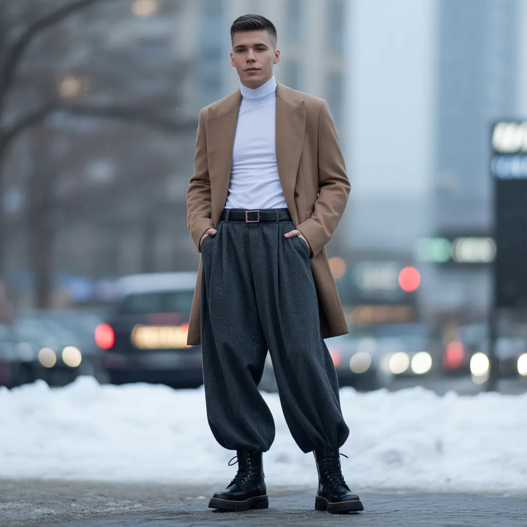 How to Style Baggy Pants in Winter Menstyle Guide — Practical Outfits & Tips
