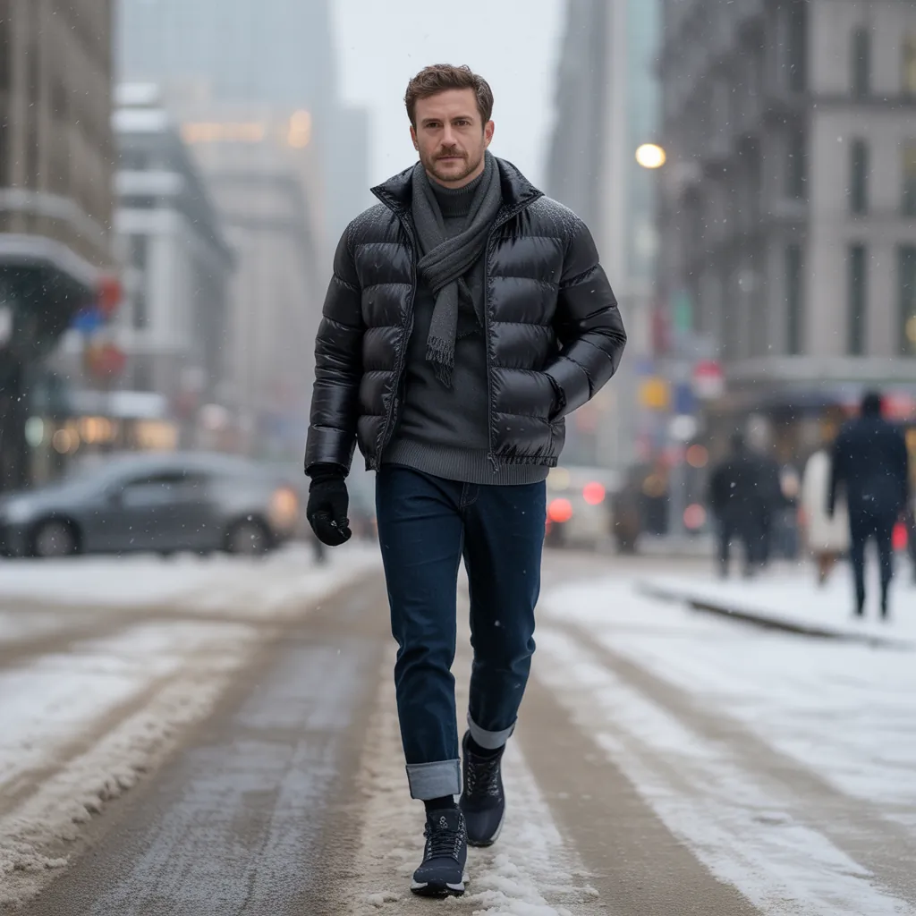 How To Style Black Puffer Jacket In This Winter