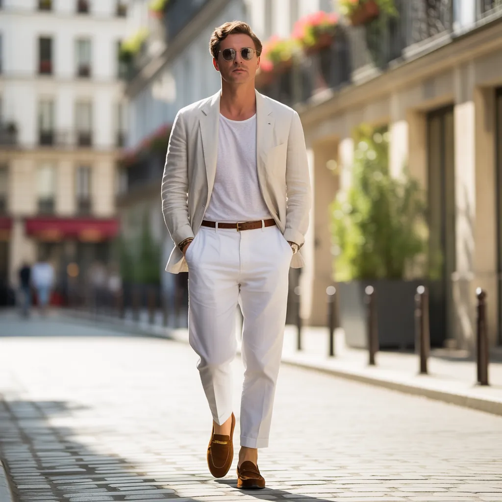 How to Style White Pants in Summer: The Modern Man’s Guide
