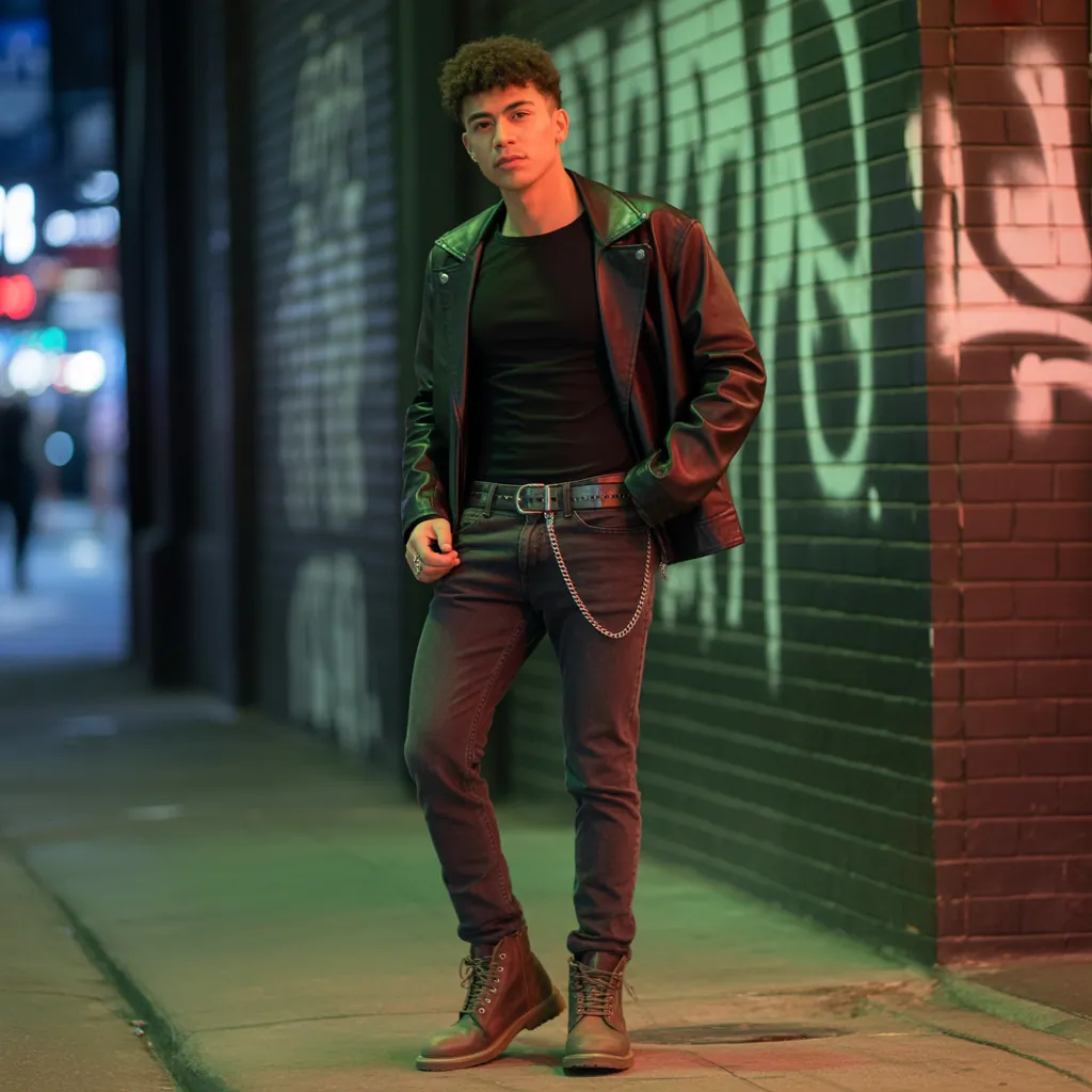 How To Wear A Jeans Chain