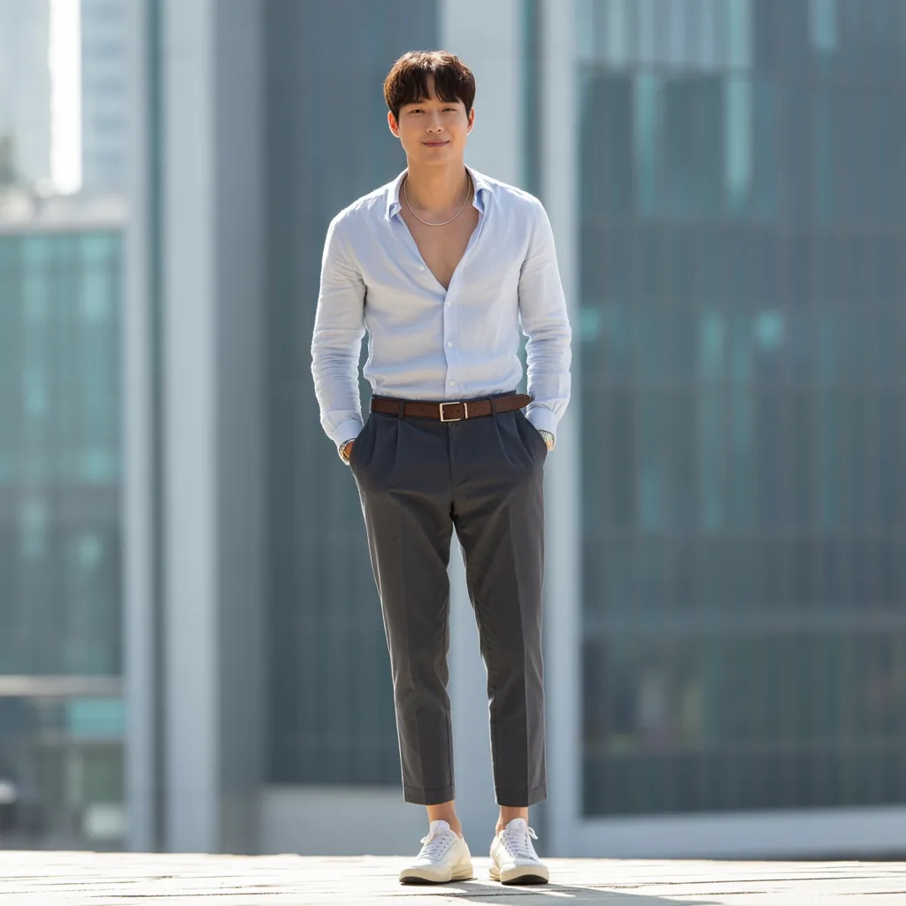 How to Wear Ankle Pants in Summer Like Korean Men — A Practical Style Guide
