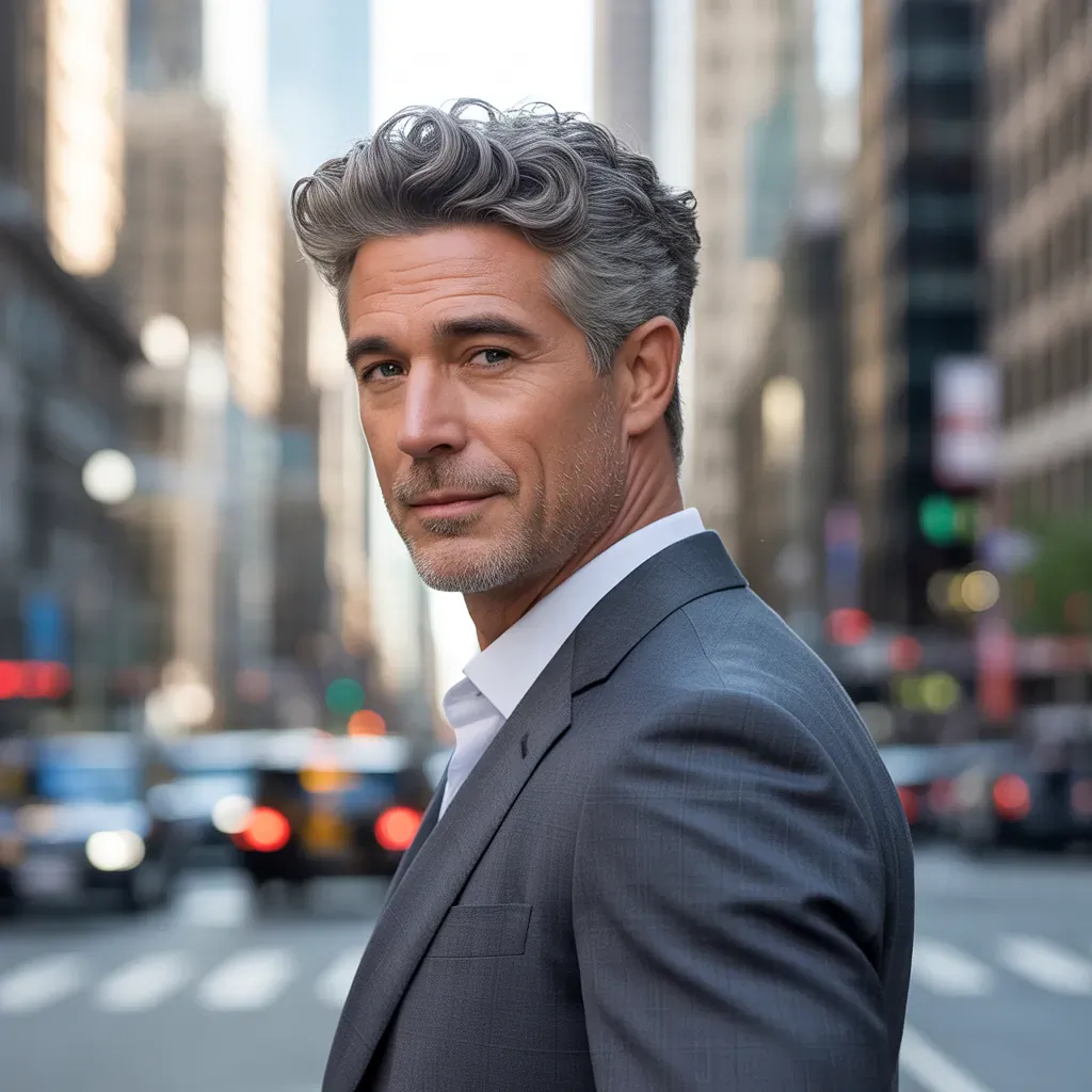 Salt and Pepper Hairstyles for Men: Timeless Looks with Modern Edge