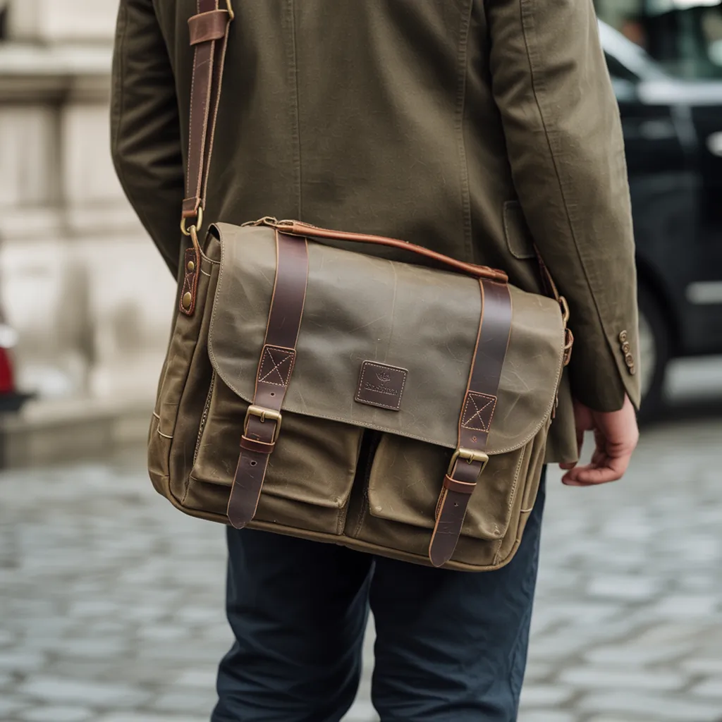 Waxed Canvas Messenger Bags: The Rugged-Refined Carryall Every Man Needs