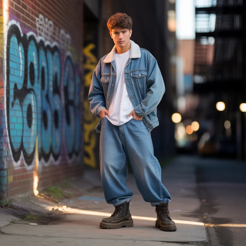 Baggy Jeans Outfits for Men: How to Wear the Trend Right
