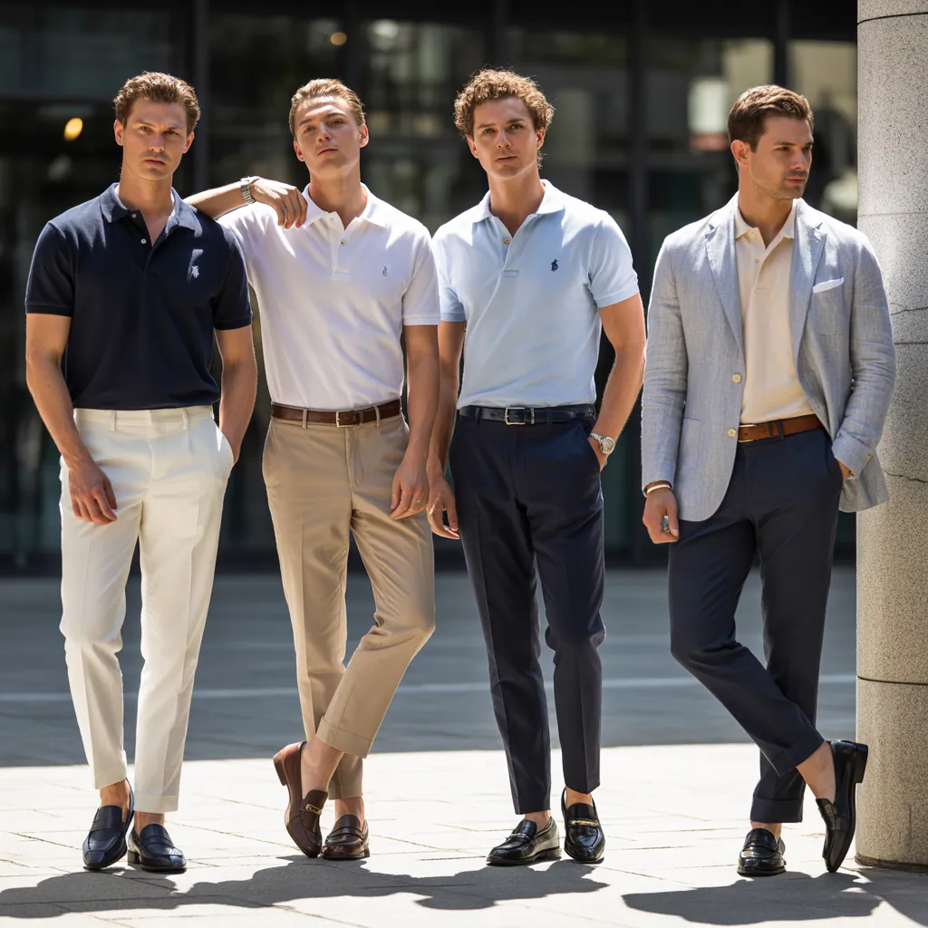 Dapper Polo Shirt Styles Men — How to Wear Polo Shirts with Confidence