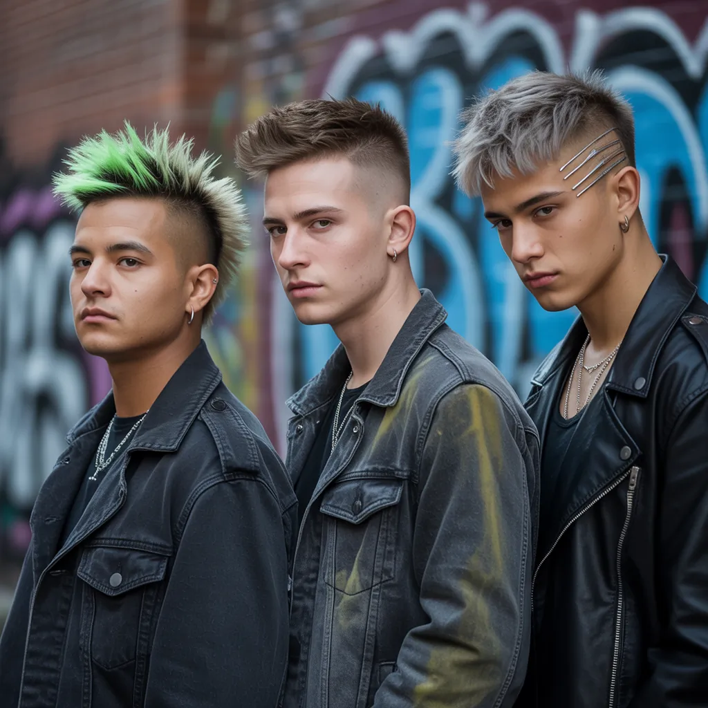 Edgy Mens Punk Hair Styles for the Brave — Bold Cuts & Styling Tips