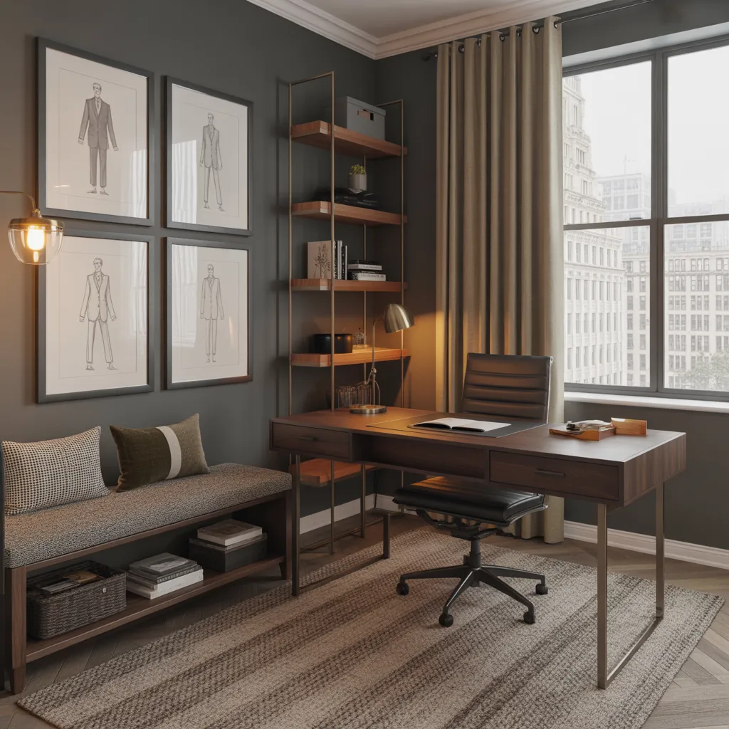Masculine Home Office Decor Ideas: Style Your Workspace Like a Pro