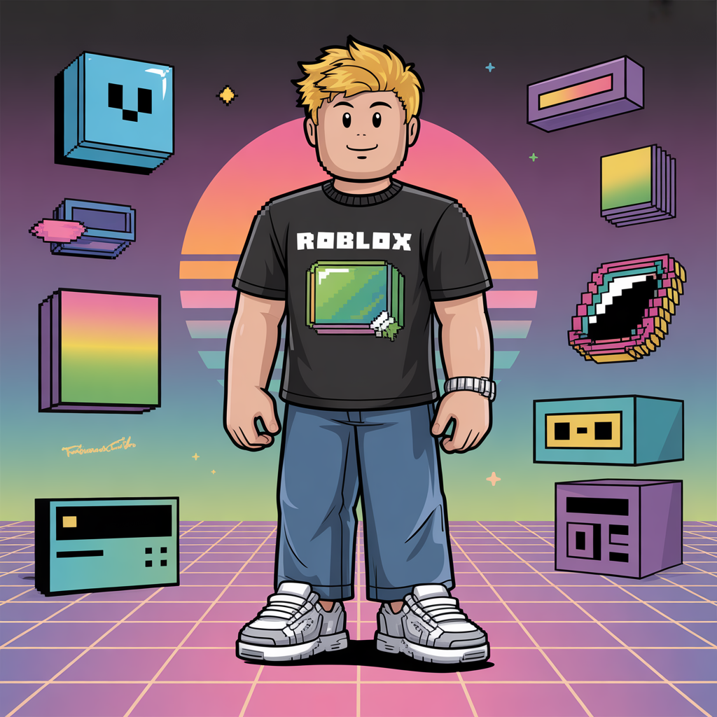 Roblox T Shirt Y2K: How to Wear the Retro Gaming Tee with Modern Men’s Style