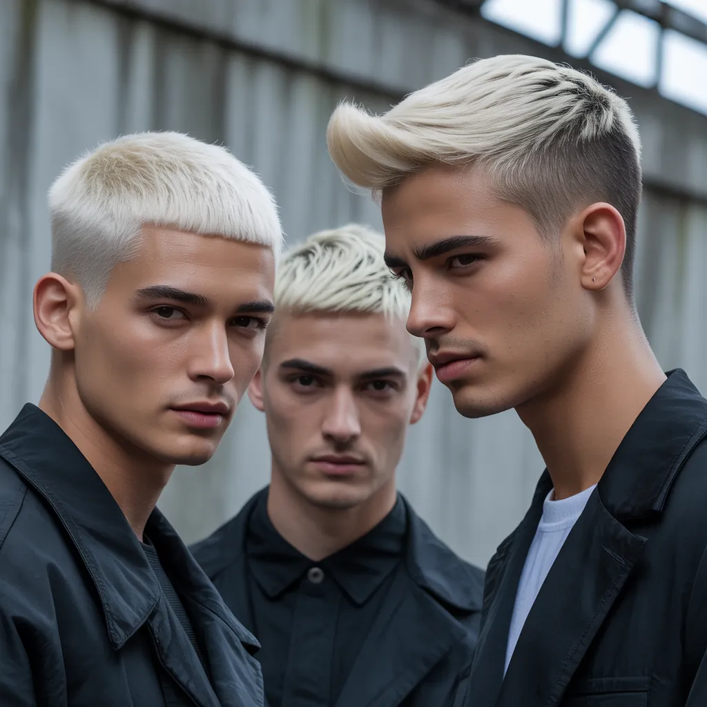 Short Blonde Haircuts for Men: Modern Cuts, Styling Tips & Outfits