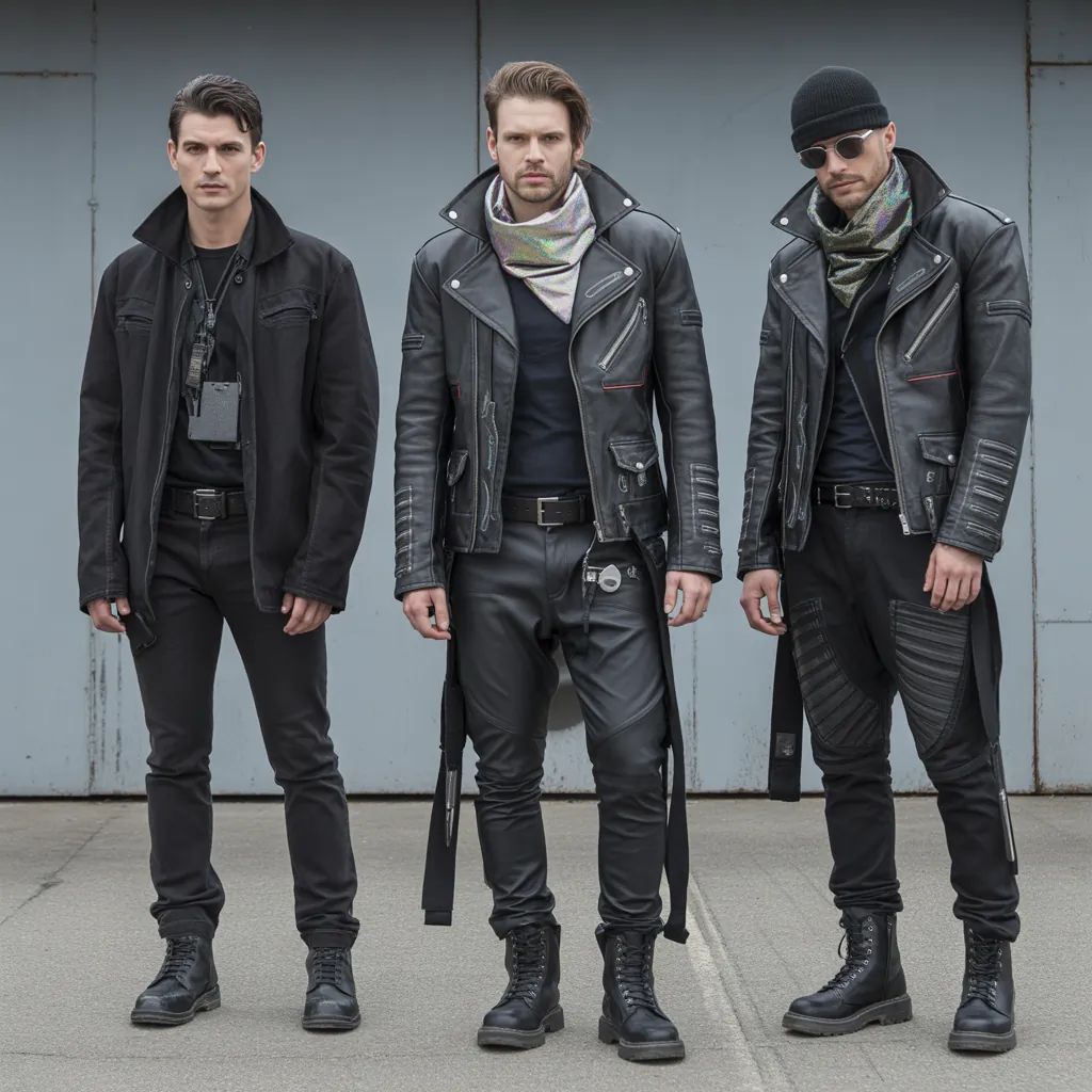 Striking Cyberpunk Outfits for Men — How to Build Futuristic, Wearable Looks