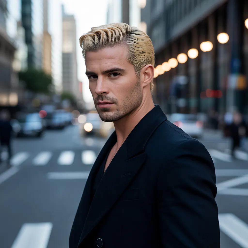 Stylish Blond Hair for Men: Modern Cuts, Colors & Styling Tips
