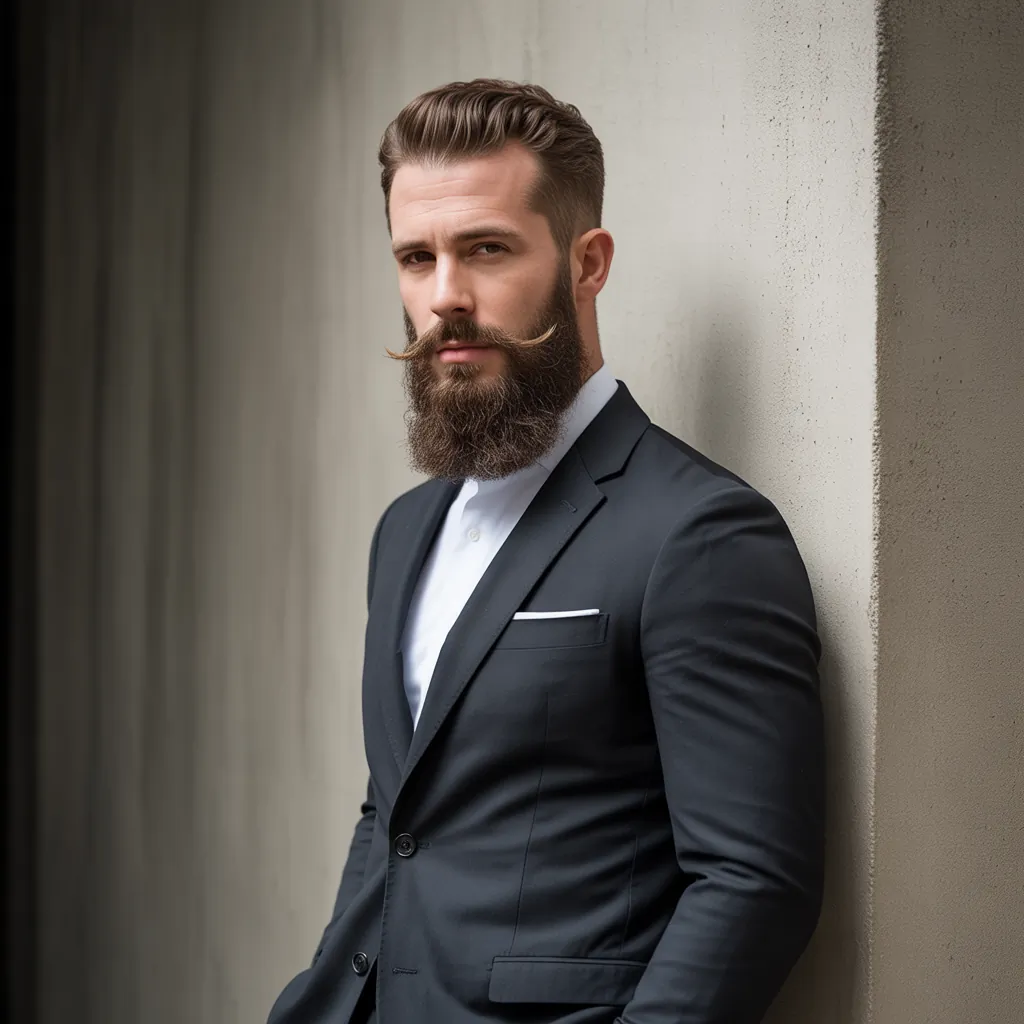 Stylish Ducktail Beard Ideas