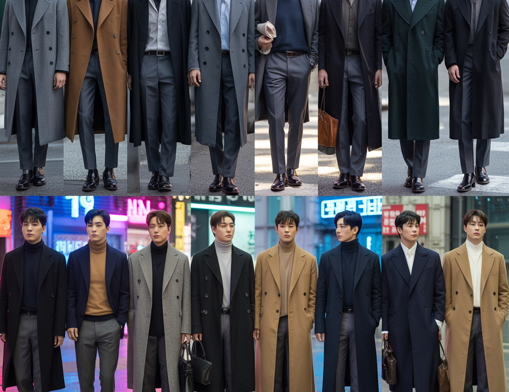 20 Stylish Korean Mens Outfit Ideas With Overcoat