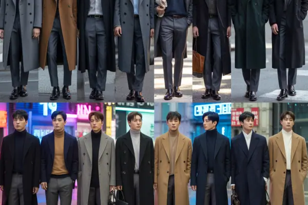 20 Stylish Korean Mens Outfit Ideas With Overcoat
