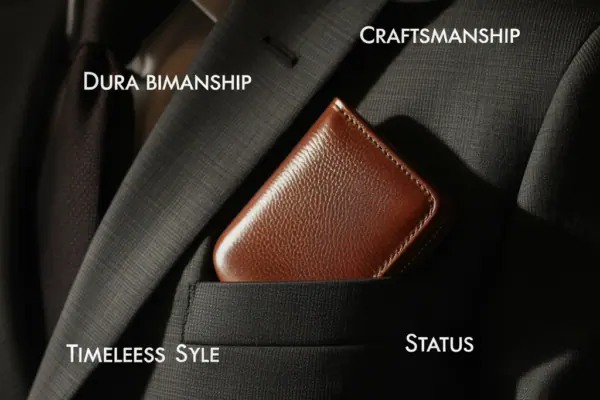 5 reasons to have a leather wallet for men — Timeless Style & Practicality