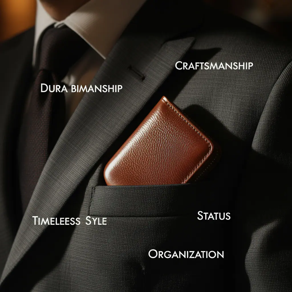 5 reasons to have a leather wallet for men — Timeless Style & Practicality