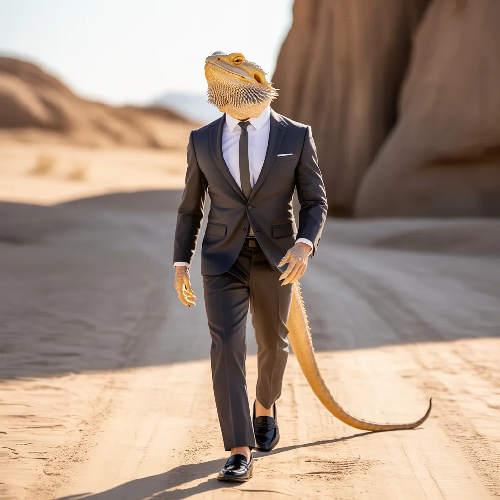 Bearded Dragon Style: How a Reptile Inspires Rugged Men’s Fashion