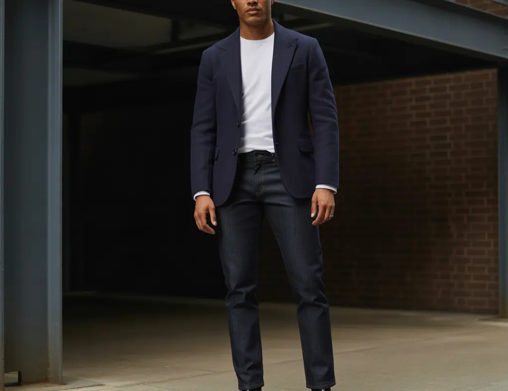 Dark Blue Jeans Outfit Men — Versatile Looks & Style Tips