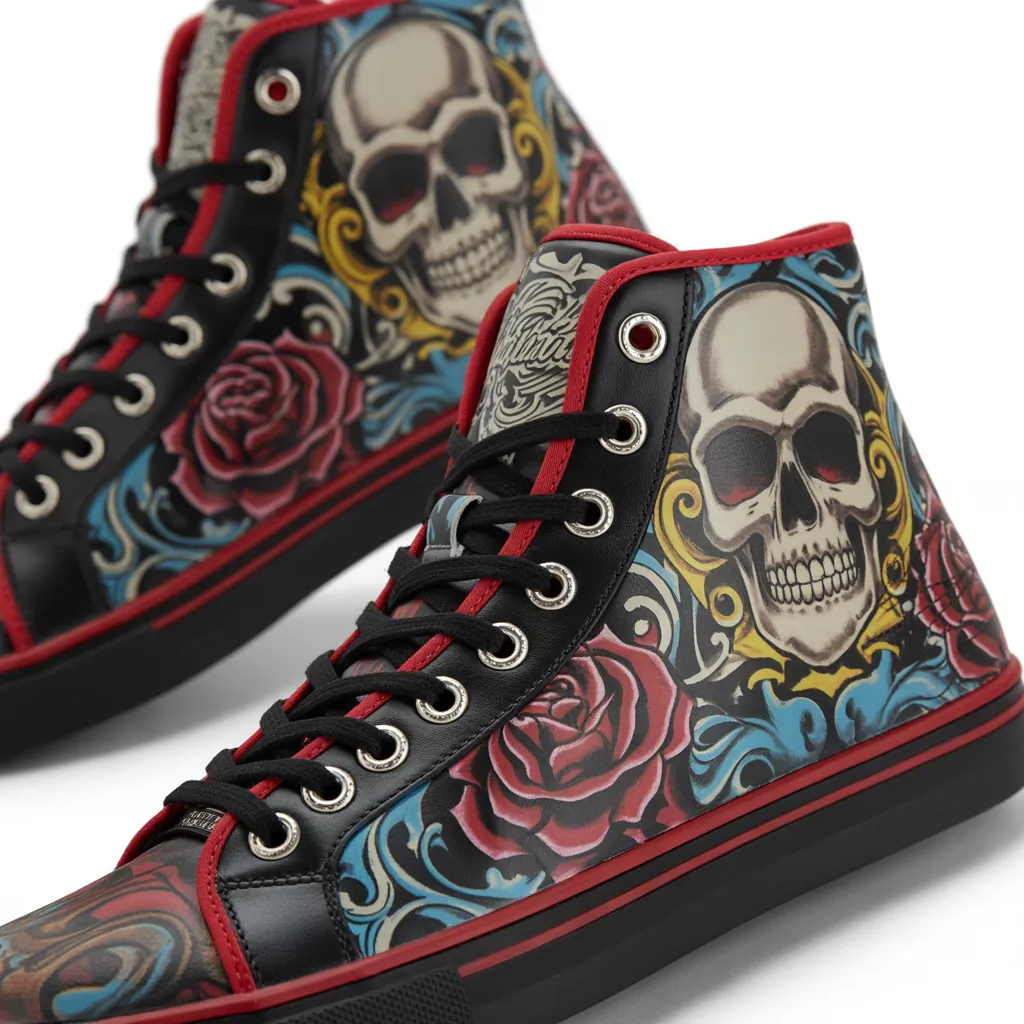 Ed Hardy Shoes: How to Wear Tattoo-Inspired Sneakers with Confidence
