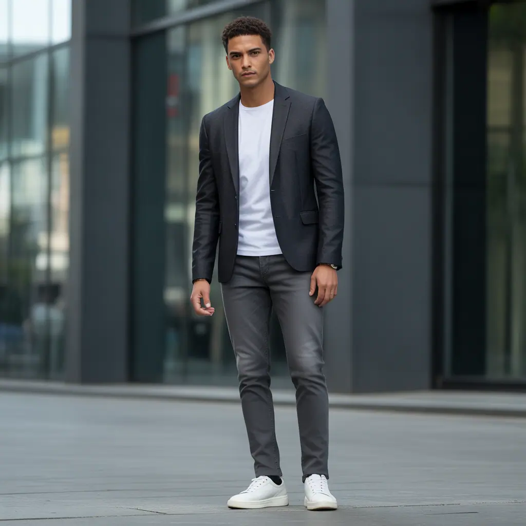 Gray Jeans Outfits for Men: Style Ideas, Tips & Outfit Combos