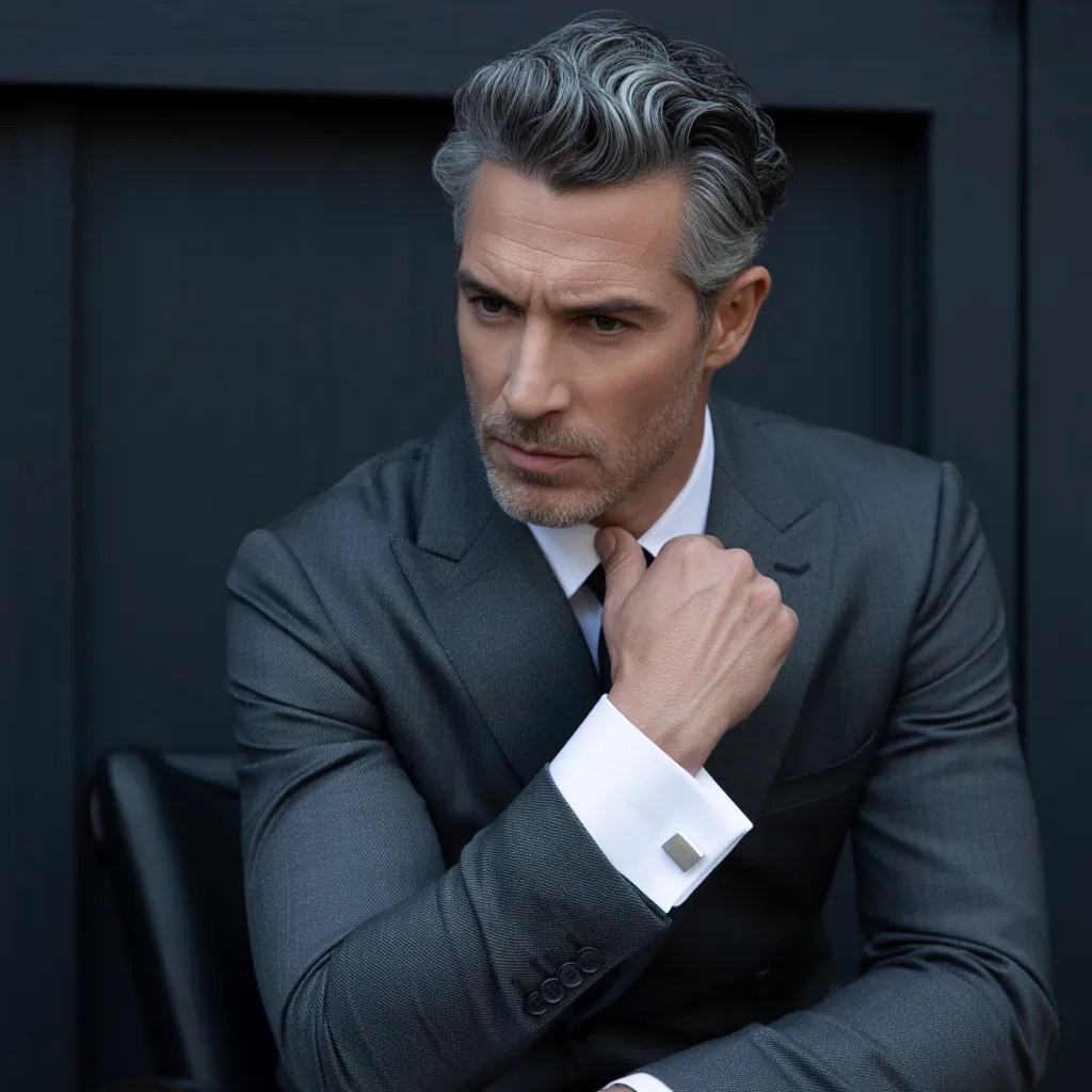 Grey Blending Dark Hair: A Modern Guide for Stylish Men