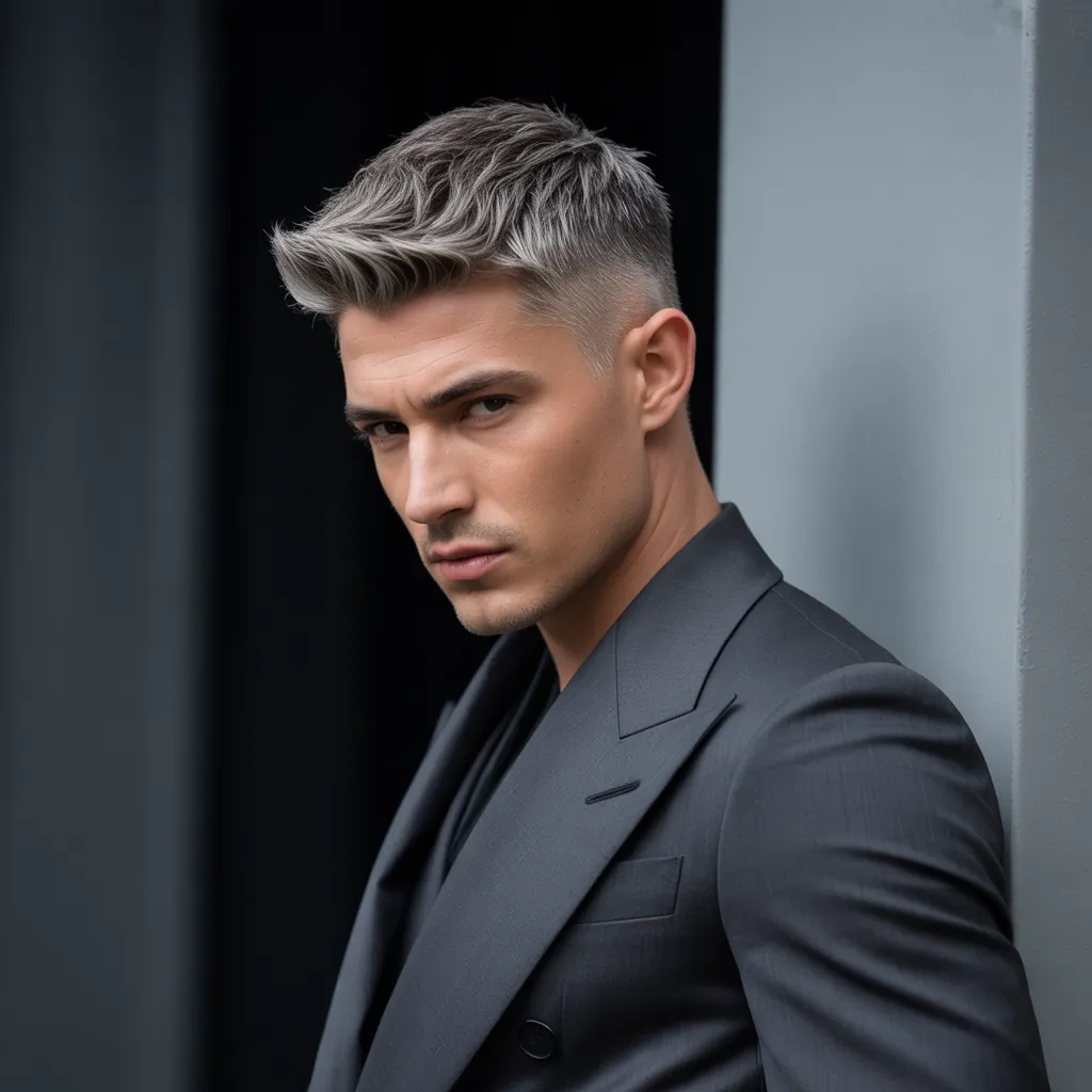 Grey Blonde Hair Ashy Highlights: The Modern, Cool-Toned Look for Men