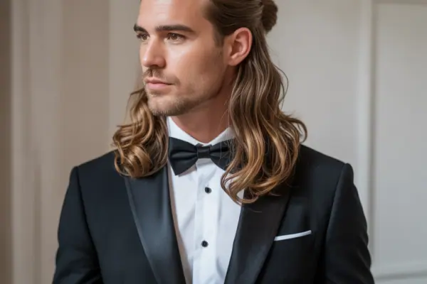 Grooms Hairstyles for Long Hair: Stylish Wedding-Ready Looks