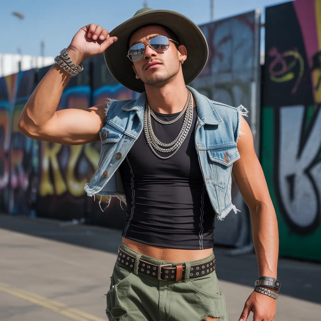 hard summer festival outfit — Men’s Practical & Stylish Looks