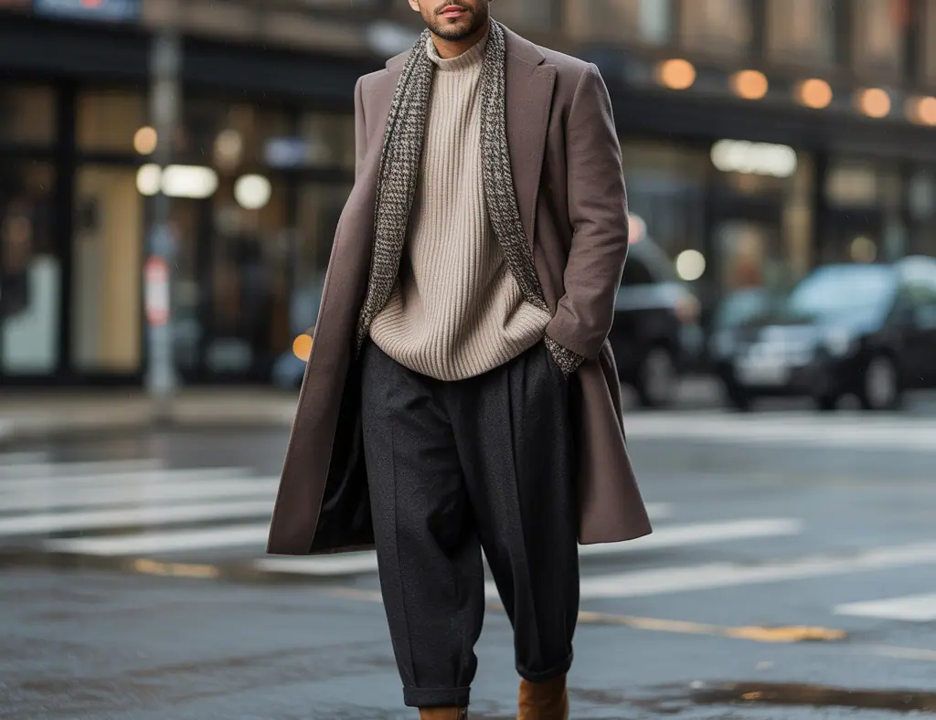 how to style baggy pants in winter menstyle guide — Cozy, Cool, Confident