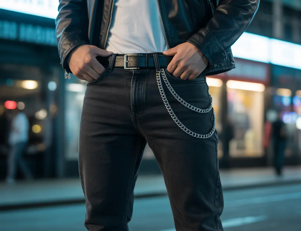 How to Wear a Jeans Chain: A Modern Men’s Guide to Styling and Safety
