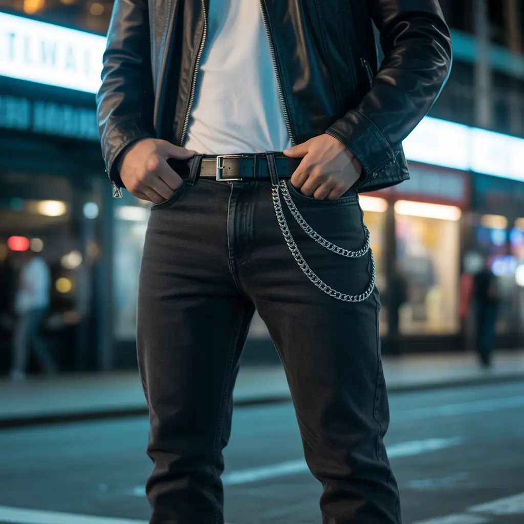 How to Wear a Jeans Chain: A Modern Men’s Guide to Styling and Safety