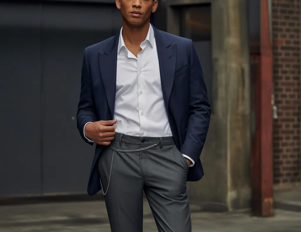 How To Wear A Pants Chain