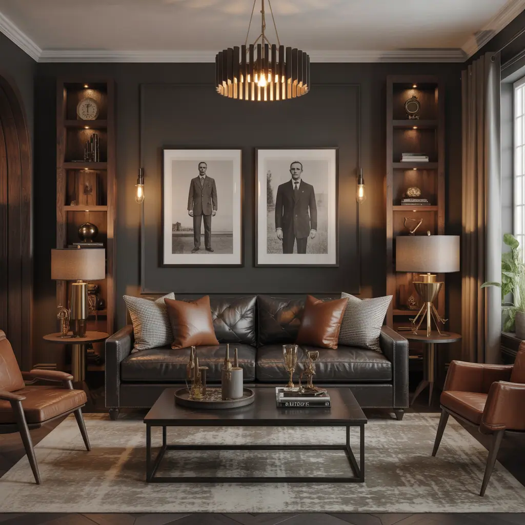 Masculine Home Decor Ideas: Build a Bold, Comfortable Space