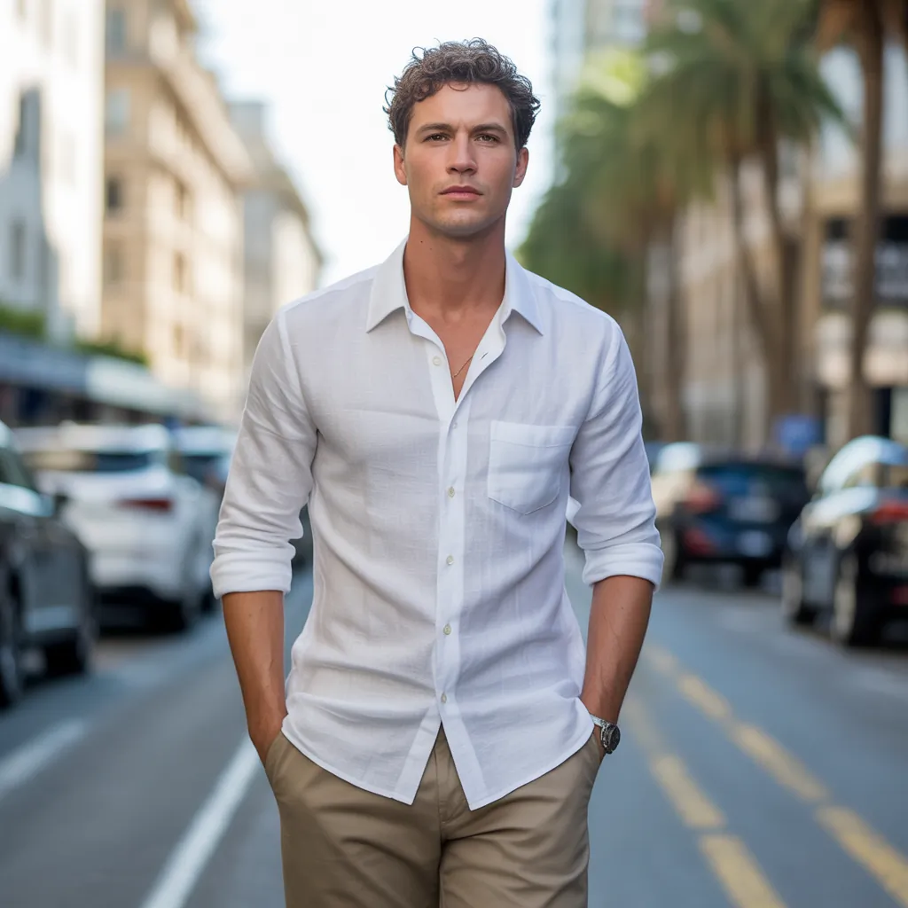 men linen shirts to stay fresh comfortable — The Ultimate Guide for Hot-Weather Style