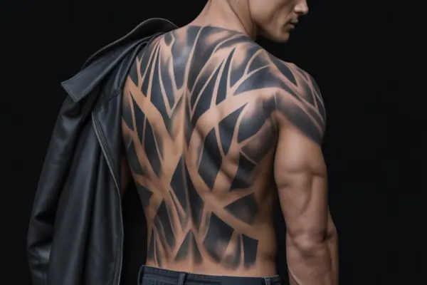 Mens Back Tattoos