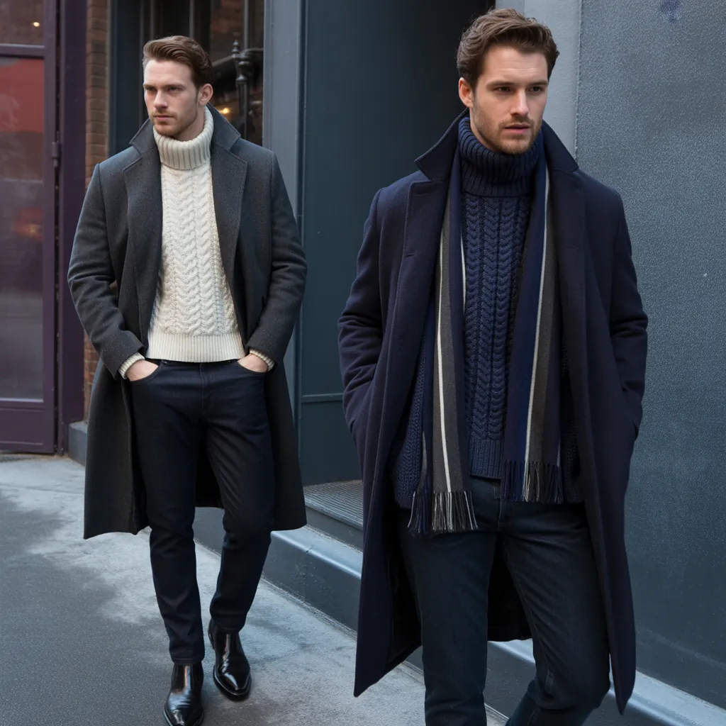 Men’s Winter Outfits: Stylish, Warm Looks for Every Cold-Weather Occasion