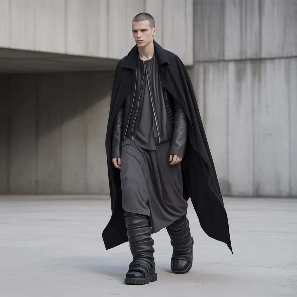 Rick Owens Outfit: How to Nail Dark Luxury and Avant-Garde Menswear