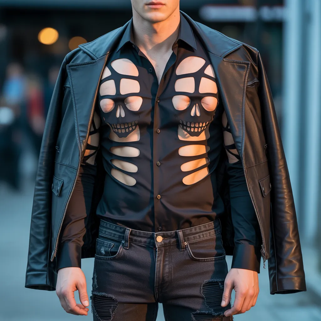 Skull Cut Out Shirt: How to Wear the Edgy Tee Without Looking Overdone
