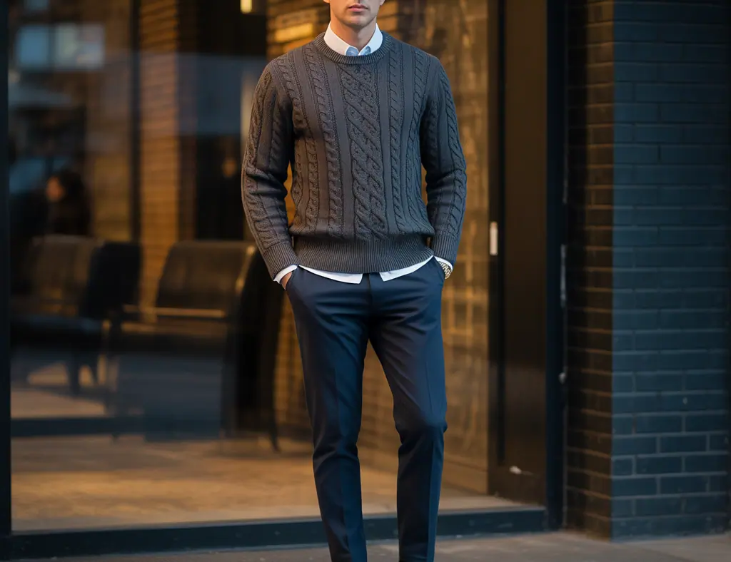 Sweater Outfits Men: 12 Stylish Looks for Fall and Winter