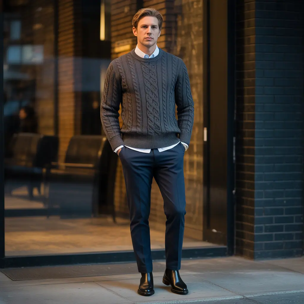 Sweater Outfits Men: 12 Stylish Looks for Fall and Winter