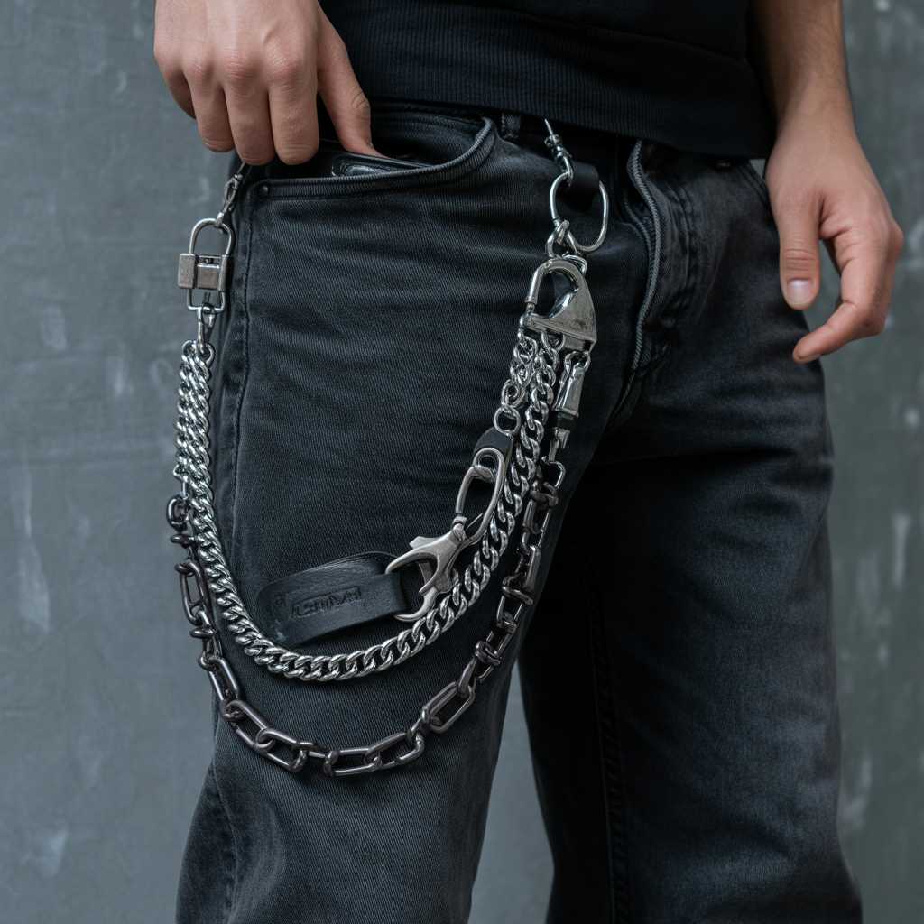 The 17 Cool Mens Biker Wallet Chains Of