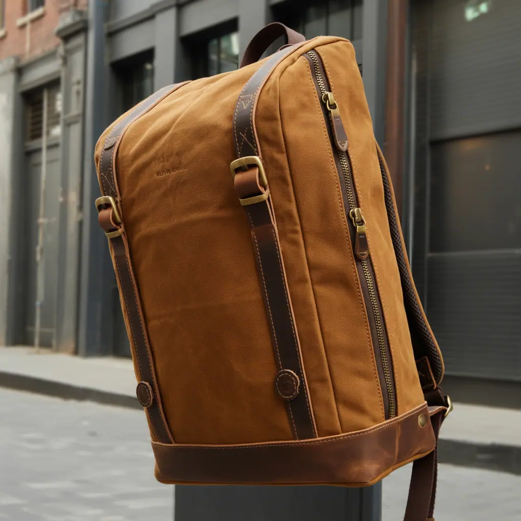 Waxed Canvas Backpacks: The Stylish, Rugged Bag Every Man Needs