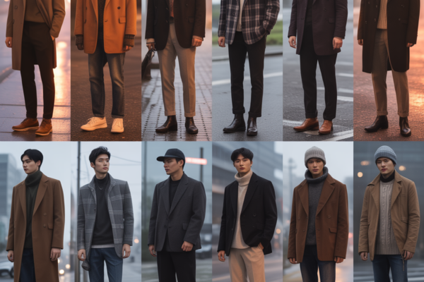 20 Korean Mens Fashion Outfit Ideas in Late Fall