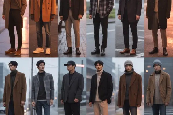 20 Korean Mens Fashion Outfit Ideas in Late Fall