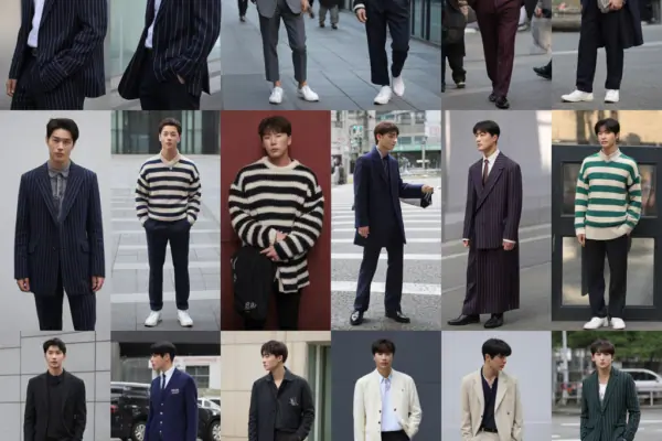 20 Ways To Wear Style Stripes Like Korean Men