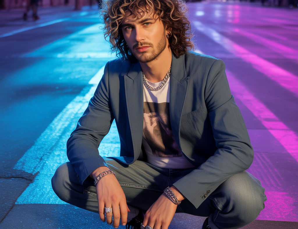 Curly Mullet Men: The Modern Guide to Styling, Outfits, and Maintenance