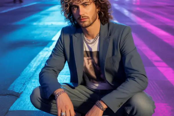Curly Mullet Men: The Modern Guide to Styling, Outfits, and Maintenance