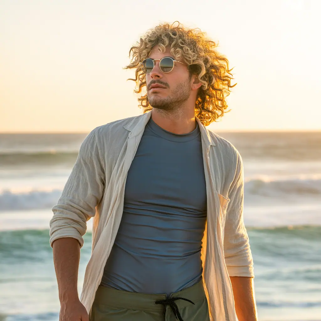 Curly Surfer Hair: The Ultimate Guide to Beachy Curls for Men