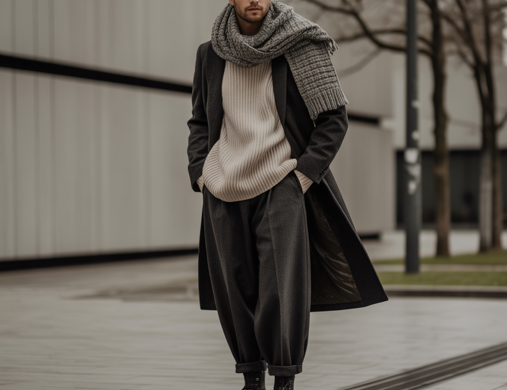 How to Style Baggy Pants in Winter — Practical Men’s Outfit Ideas