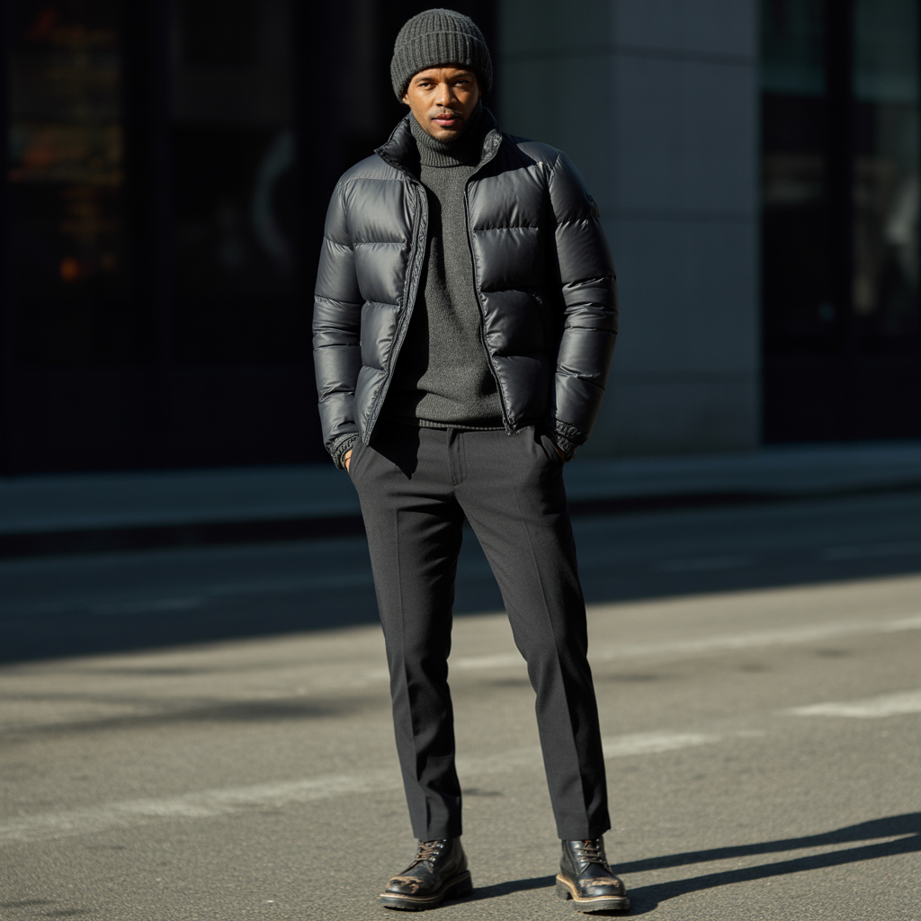 How to Style Black Puffer Jacket in This Winter — Men’s Ultimate Guide